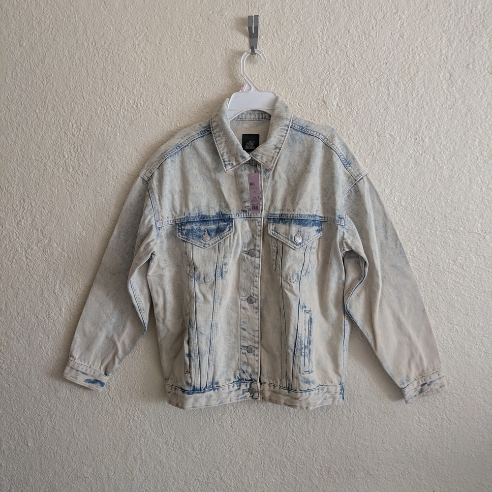 Wild Fable Light Wash Denim Jacket For Wome's